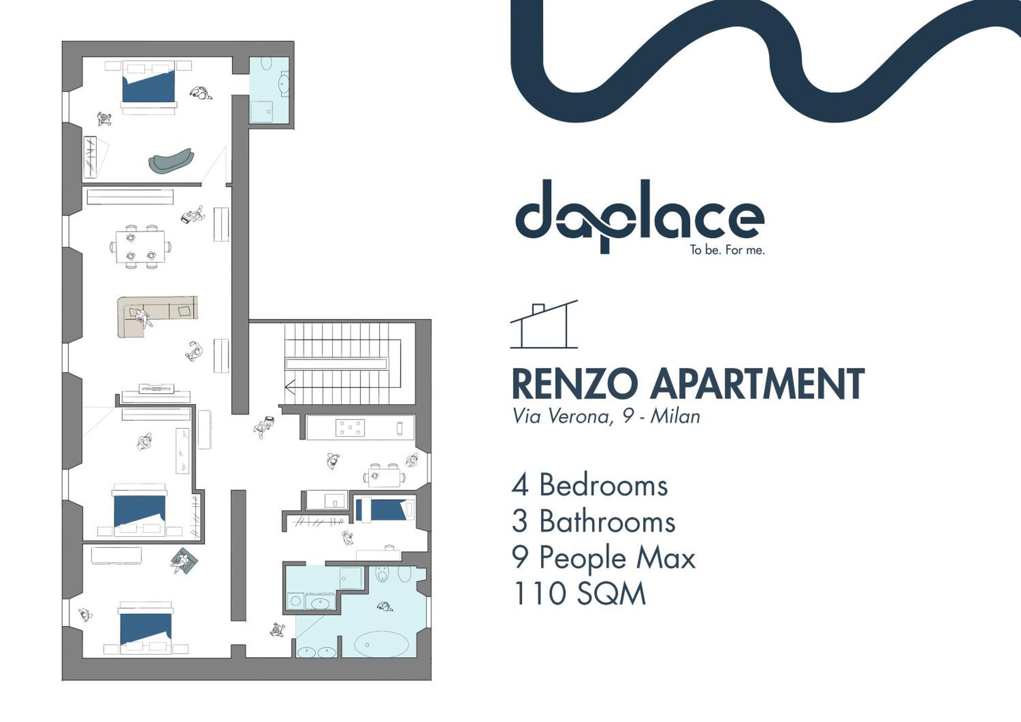 Daplace - Renzo Apartment Milano Eksteriør bilde